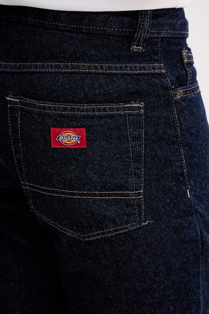 Dickies pánske relaxed fit džínsy tmavomodrá DK0A88OBRIN1