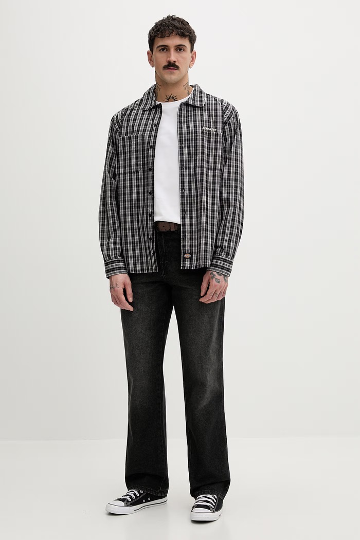 Dickies дънки relaxed fit мъжки DK0A882AL241 черен SS26