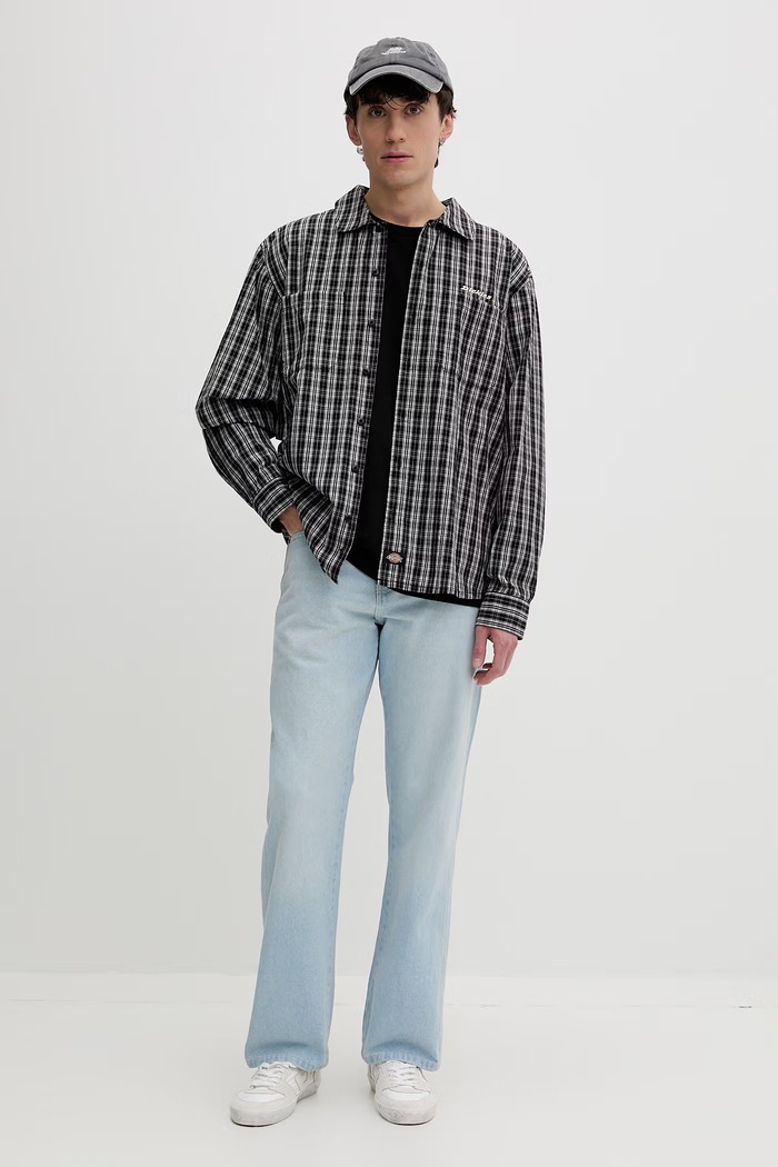 Dickies rifle relaxed fit pánske DK0A882A0FE1 modrá SS26