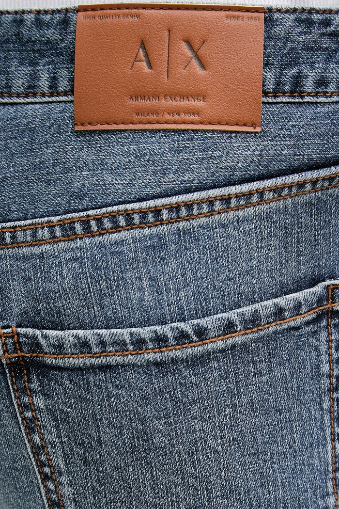Armani Exchange rifle slim fit pánske tmavomodrá XM000070.AF22555