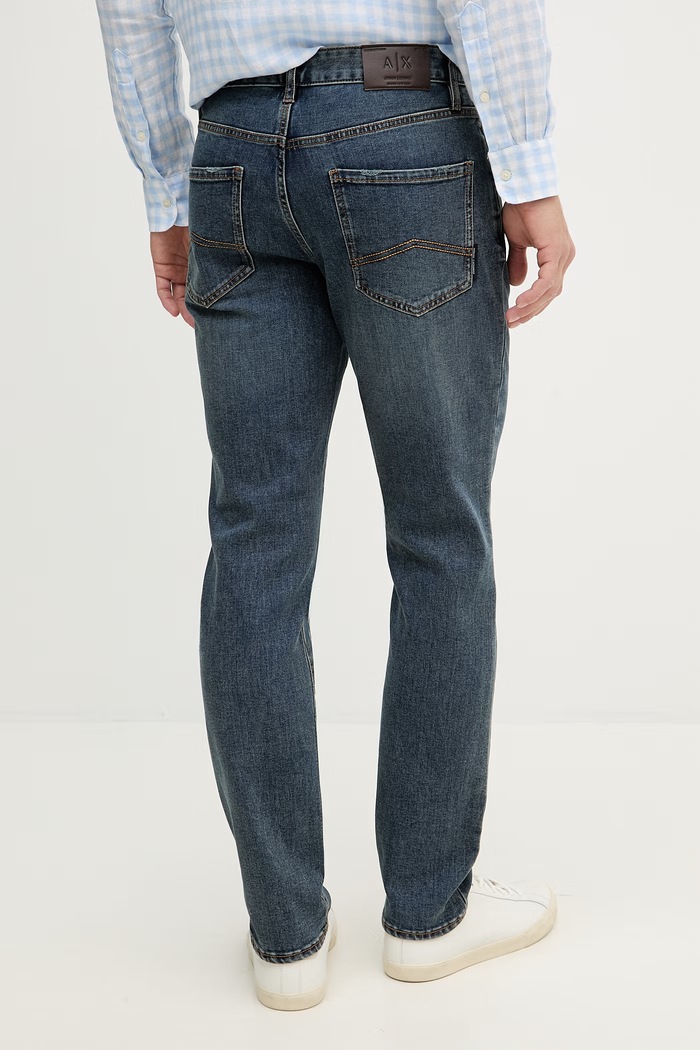 Oblečenie Armani Exchange rifle slim fit pánske XM000070.AF24463 tmavomodrá