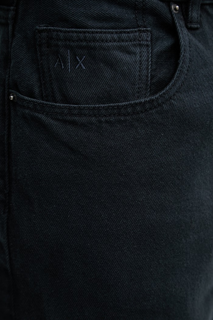 Armani Exchange jeansy loose męskie granatowy XM000075.AF24874