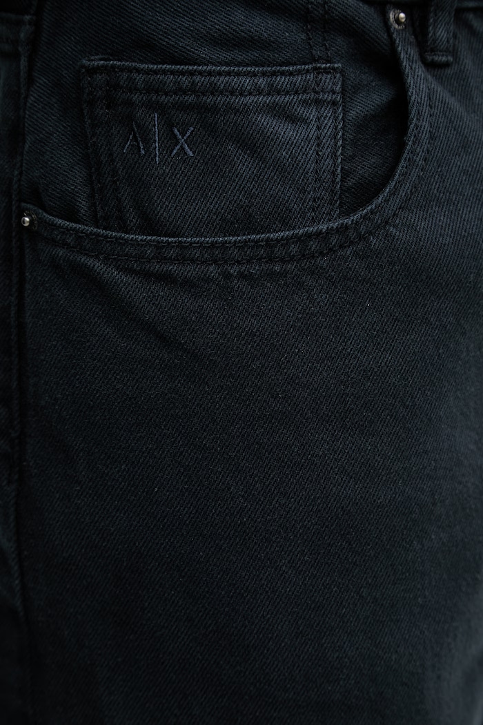 Armani Exchange jeansy loose męskie granatowy XM000075.AF24874