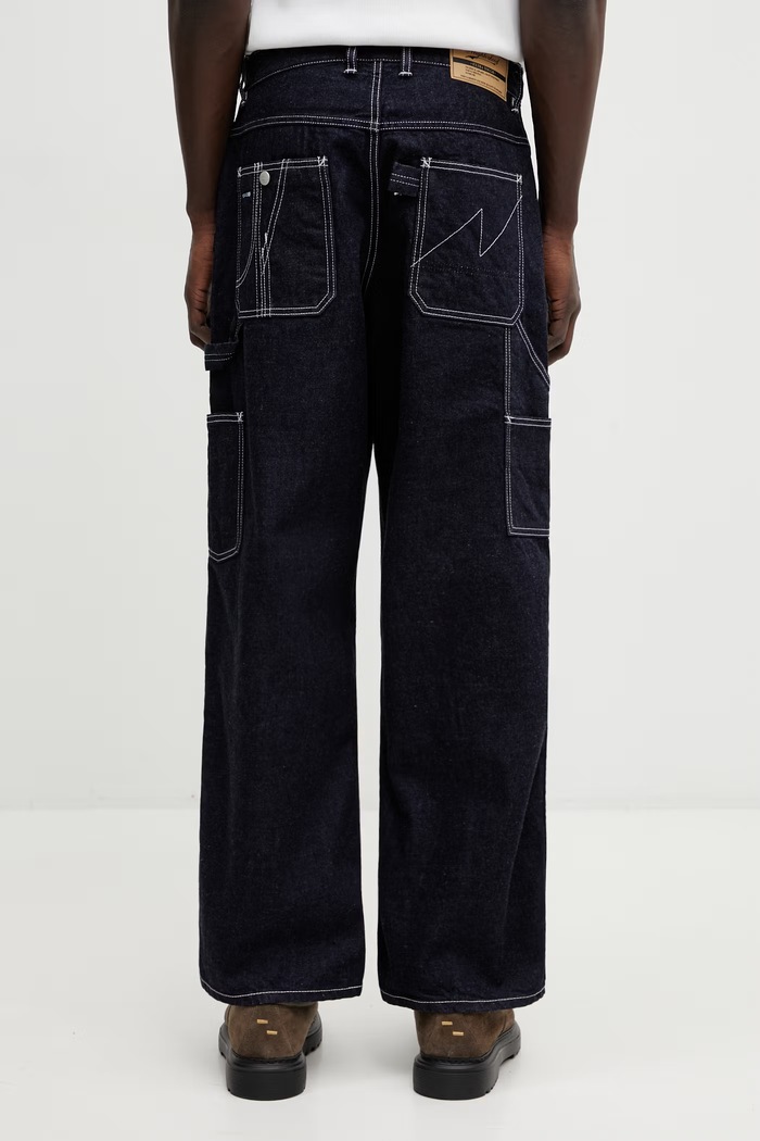 Clothing NEIGHBORHOOD jeans DENIM PAINTER PANTS 252AQNH.PTM03 blue