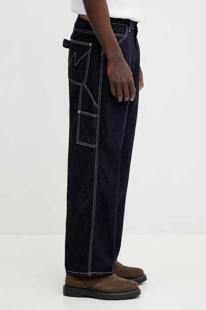 NEIGHBORHOOD jeans DENIM PAINTER PANTS blue 252AQNH.PTM03