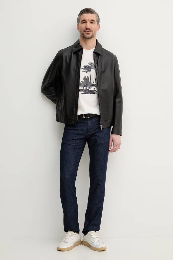 Joop! jeansy 30102777 granatowy SS26