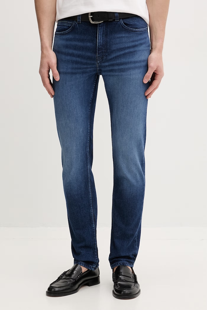 HUGO blugi slim fit pentru bărbați HUGO 708 albastru 50556089