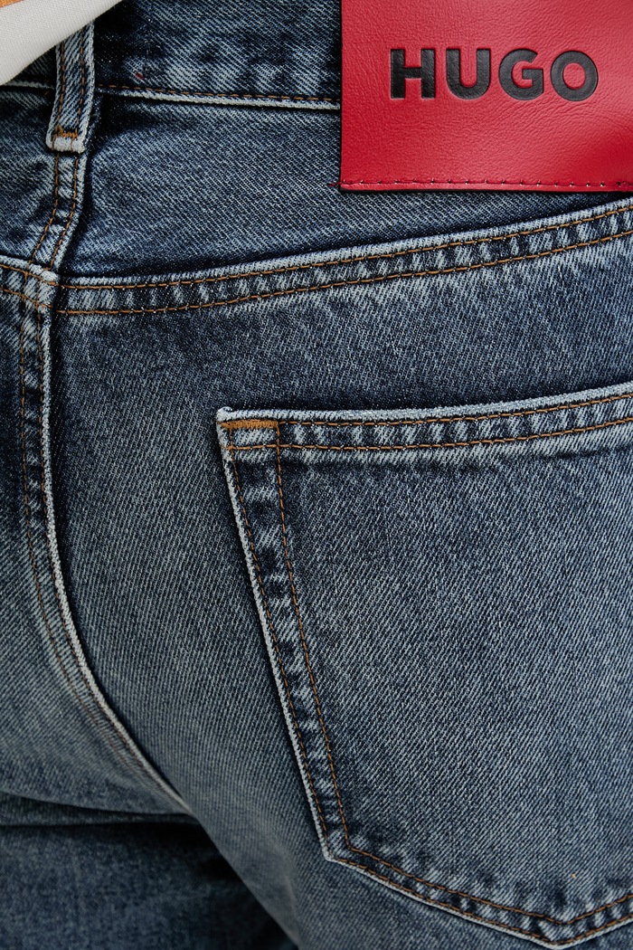 HUGO blugi straight pentru bărbați HUGO 840 albastru 50556135
