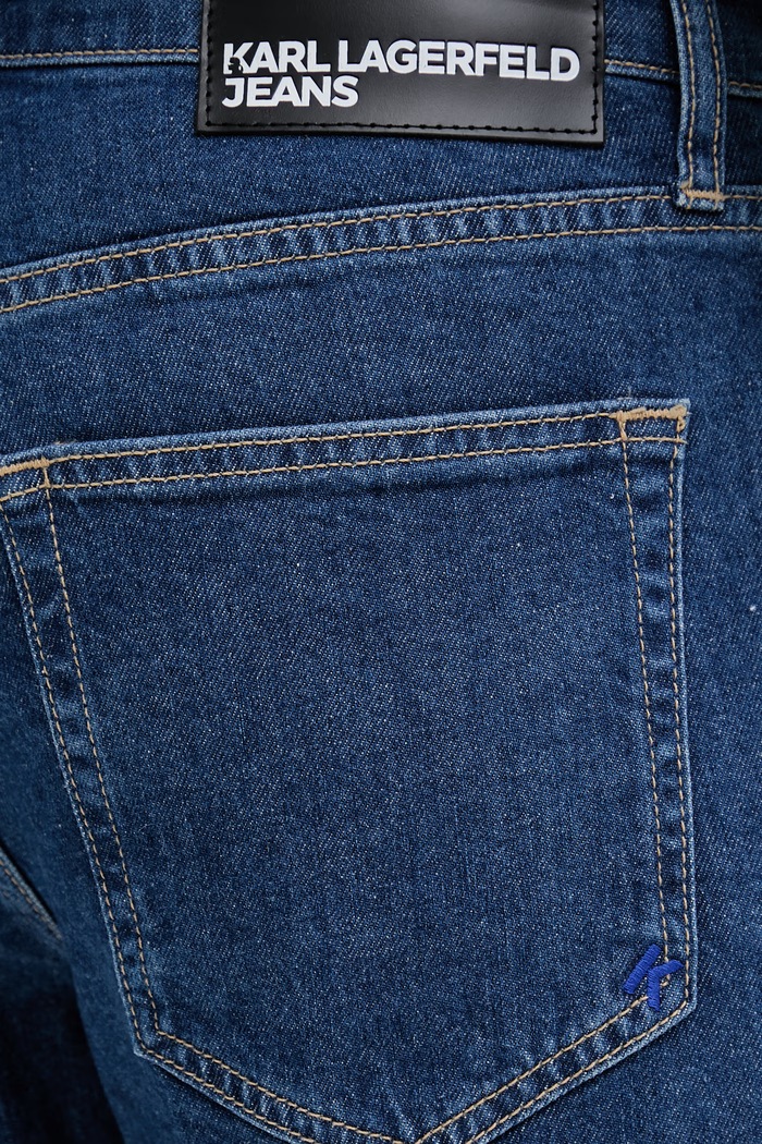 Karl Lagerfeld Jeans blugi slim fit pentru bărbați bleumarin B2M10105