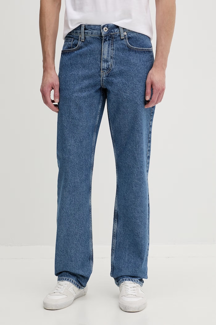 Karl Lagerfeld Jeans Rifle rovné pánske modrá B2M10107