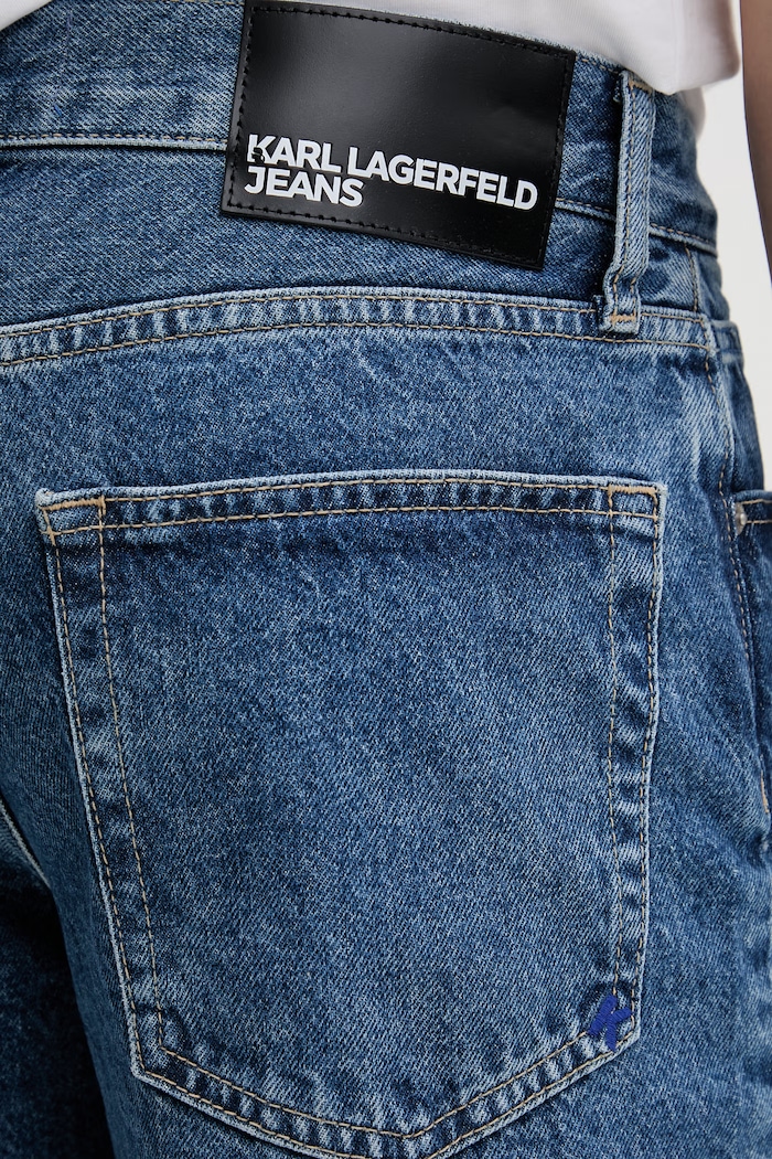 Karl Lagerfeld Jeans Rifle rovné pánske modrá B2M10107