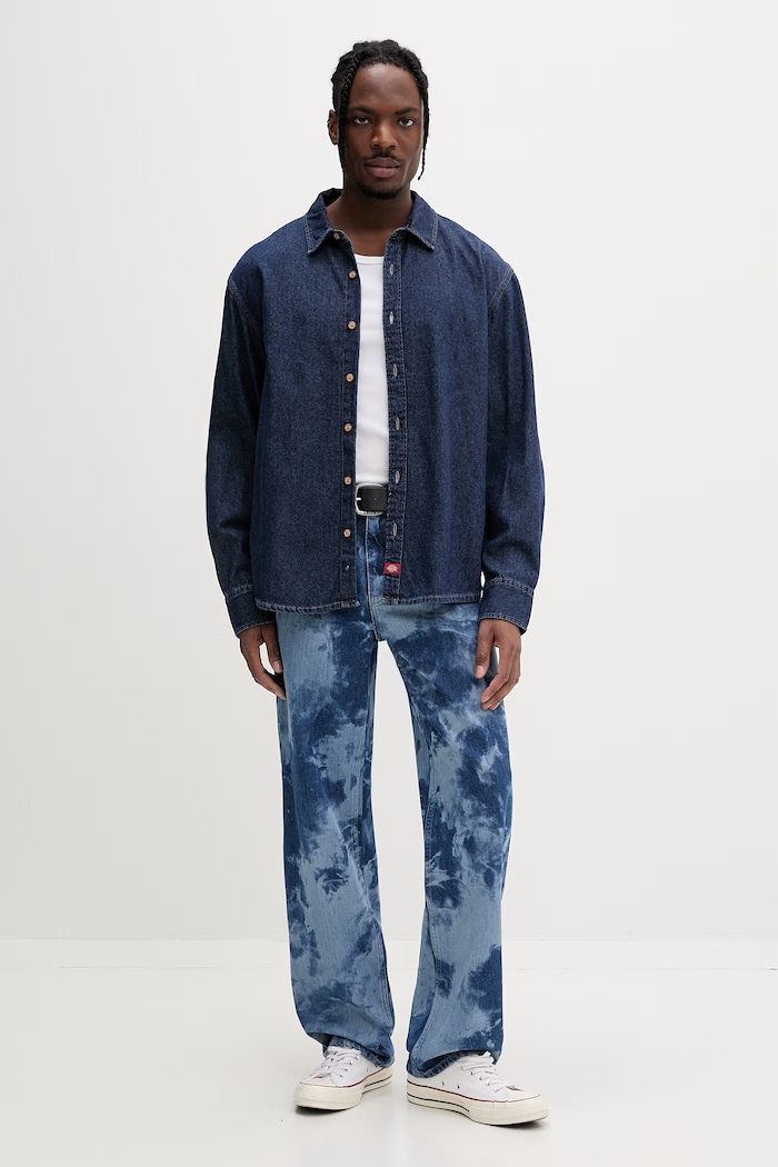 Karl Lagerfeld Jeans rifle relaxed fit pánske B2M10114 modrá SS26