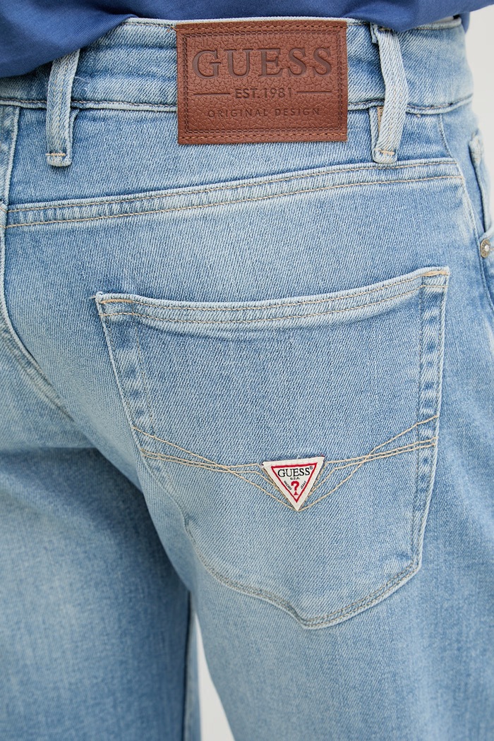 Guess слим фит мъжки дънки ANGELS син M2YAN2.D4Q43
