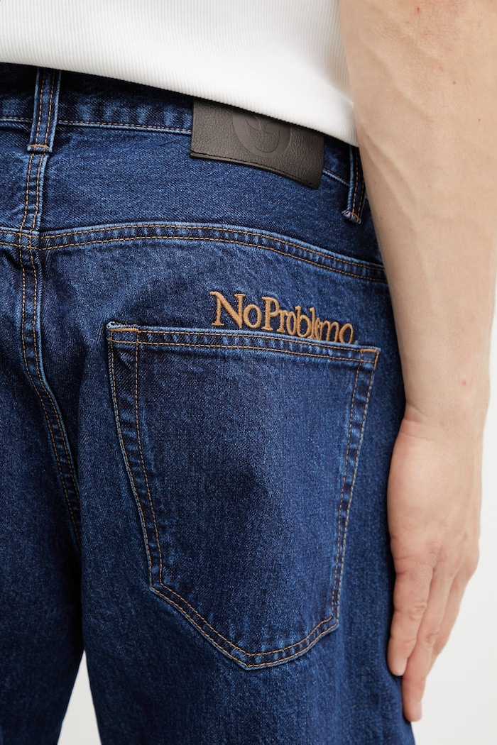 No Problemo Heavyweight Bagi relaxed fit jeans Men's blue NP3020105