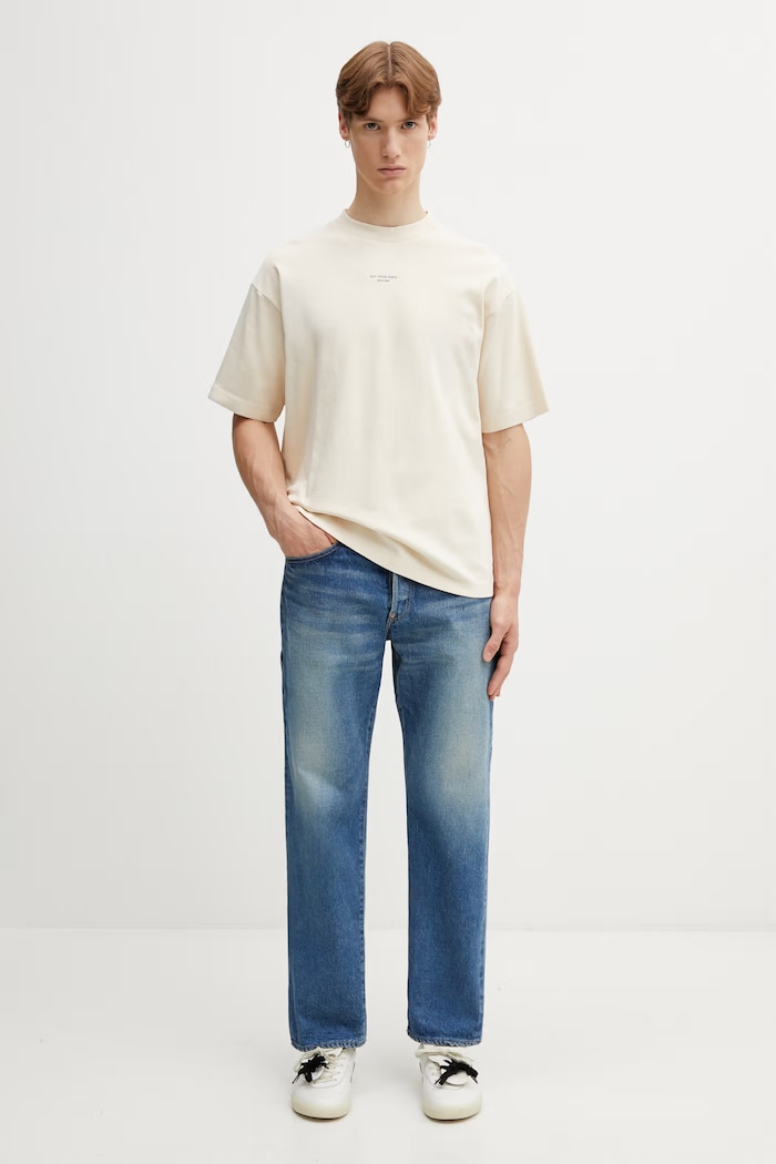 Human Made MENS WOVEN DENIM PANTS 6 rifle relaxed fit pánske HM31PT002