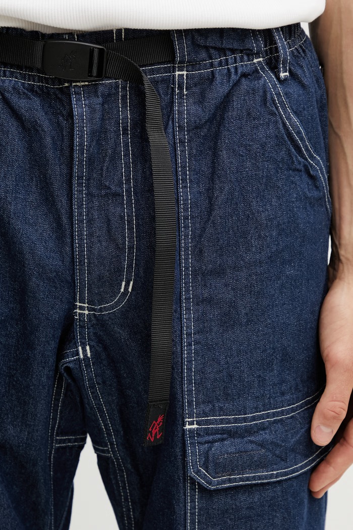 Gramicci DENIM EQT PANT blugi largi pentru bărbați bleumarin G6SM.P088.