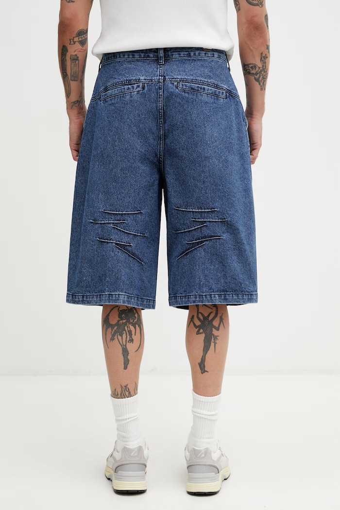 Clothing Ader Error Men's denim shorts BP01SSJE0201BL blue