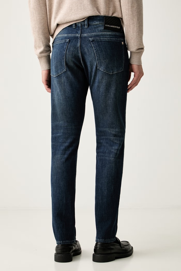 Oblečenie Karl Lagerfeld rifle tapered pánske 561849.265506 tmavomodrá