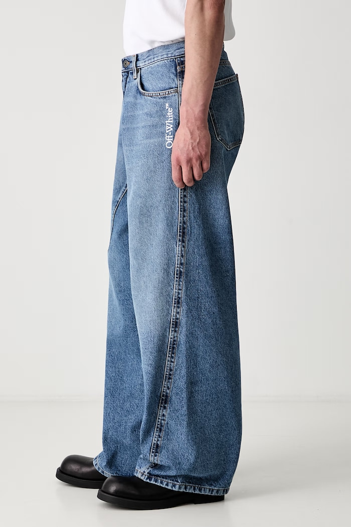 Off-White Half Arrow джинси relaxed fit чоловічі 44XYA197S26D001400 блакитний SS26