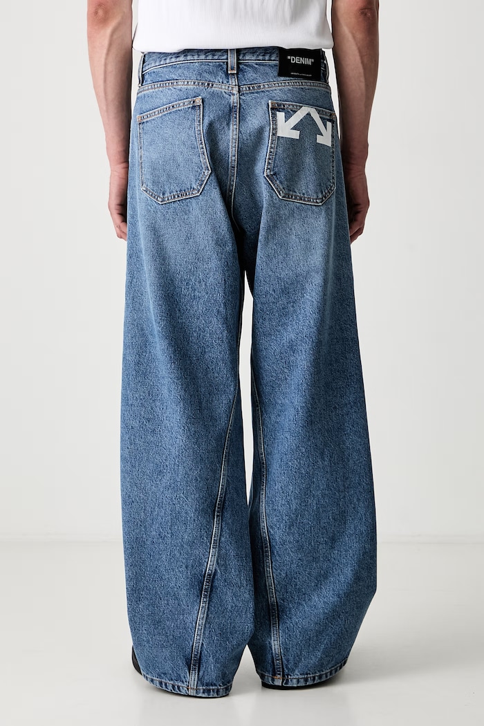 Одяг Off-White Half Arrow джинси relaxed fit чоловічі 44XYA197S26D001400 блакитний