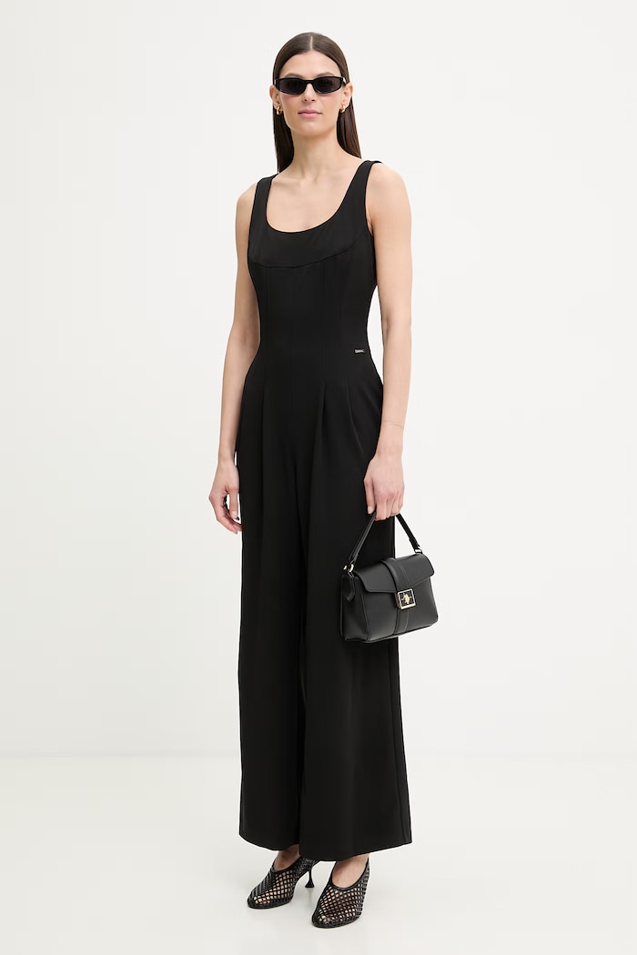 Calvin Klein női kezeslábas LV044F021G fekete SS26