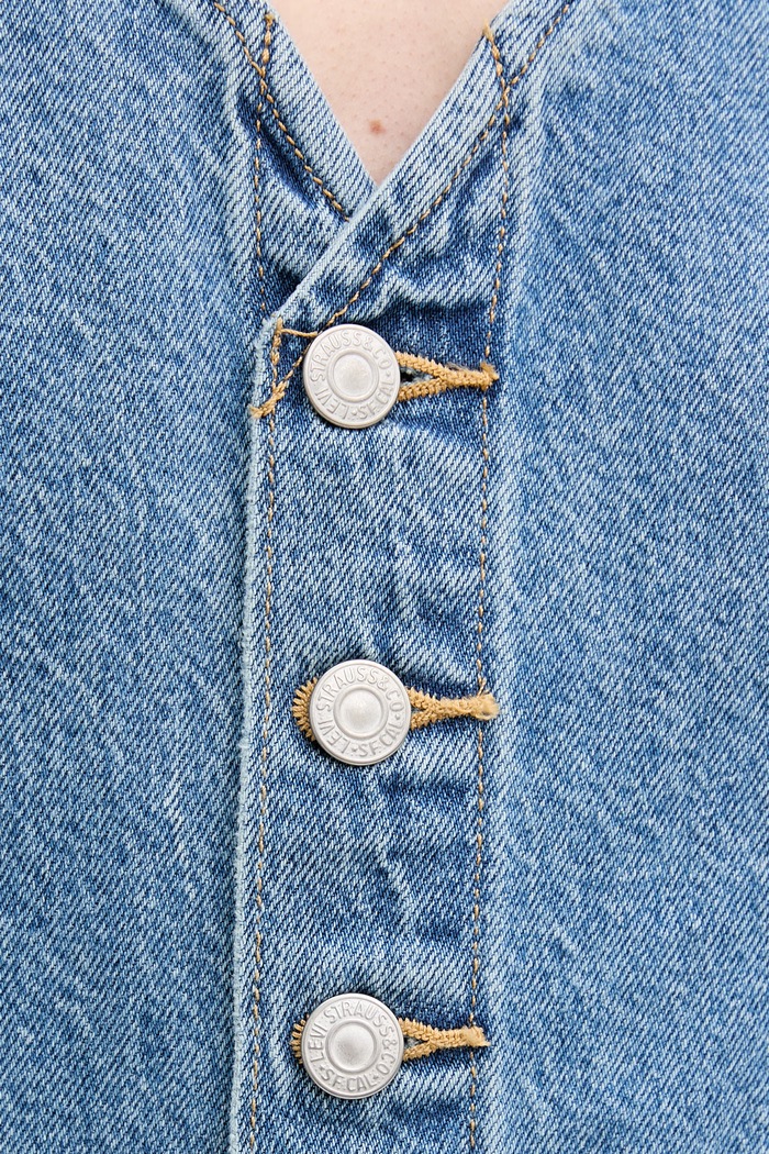 Rifľový overal Levi's DNM VEST WIDELG 0002R