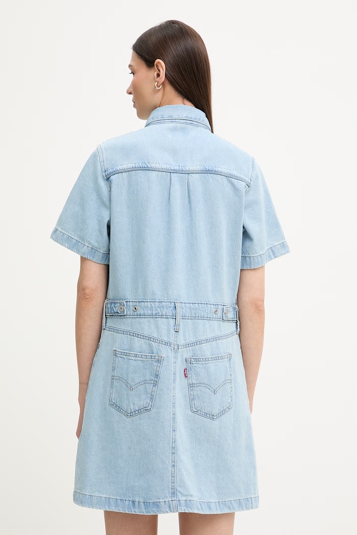 Ruházat Levi's farmer ruha SS LOGAN WESTERN 005I6 kék