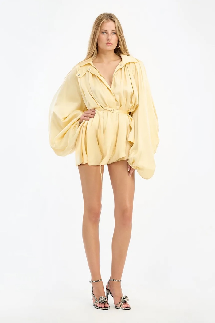 Rotate tuta da donna con viscosa 1159491366 giallo SS26