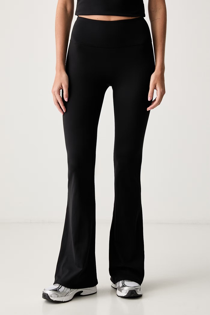 Le Privé legginsy damskie COMFORT FLARE czarny LP00721