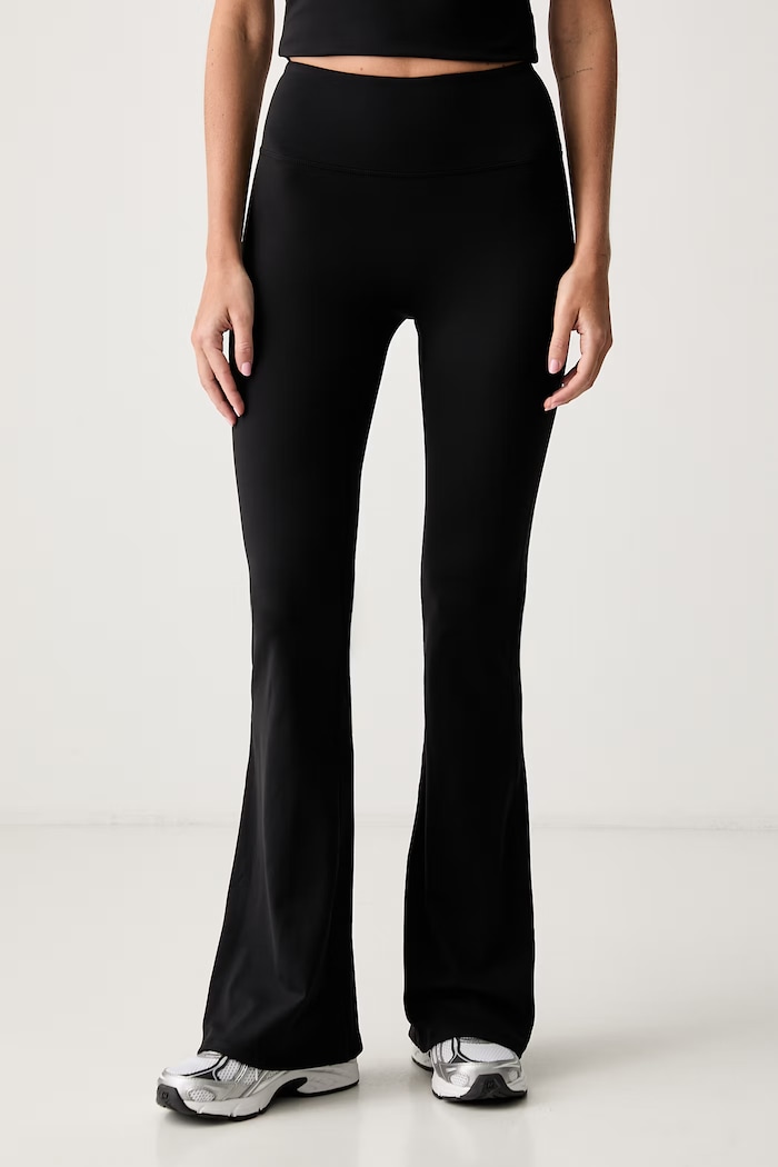Le Privé legginsy damskie COMFORT FLARE czarny LP00721