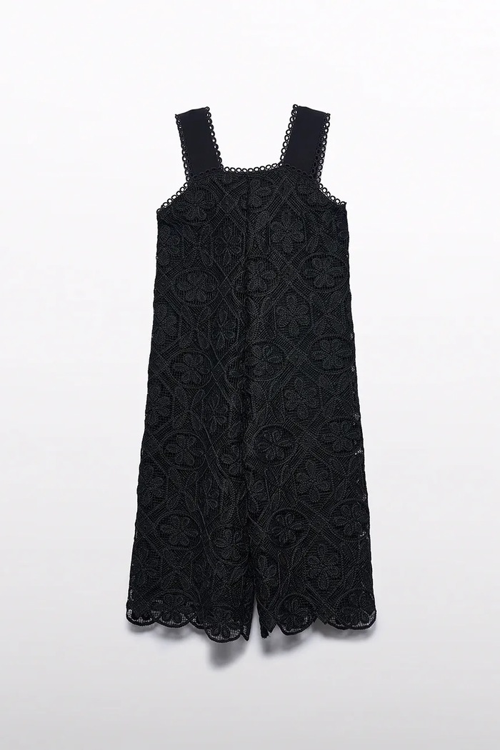 Детский комбинезон Abel&Lula 5207.10.Mini.PPY2 чёрный SS26