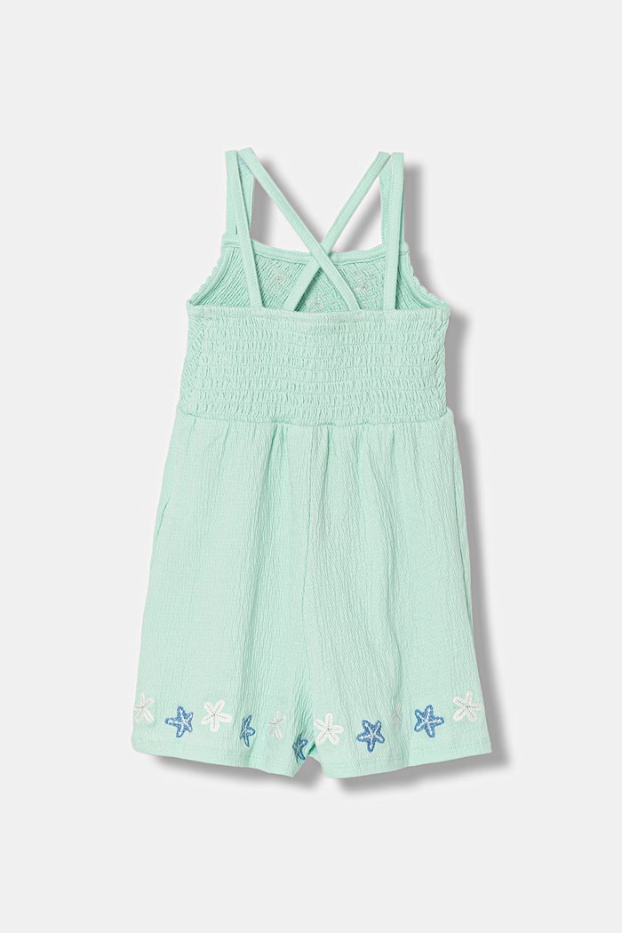 United Colors of Benetton kezeslábas gyerek pamuttal 3QO9GV012.P.seasonal türkiz SS26