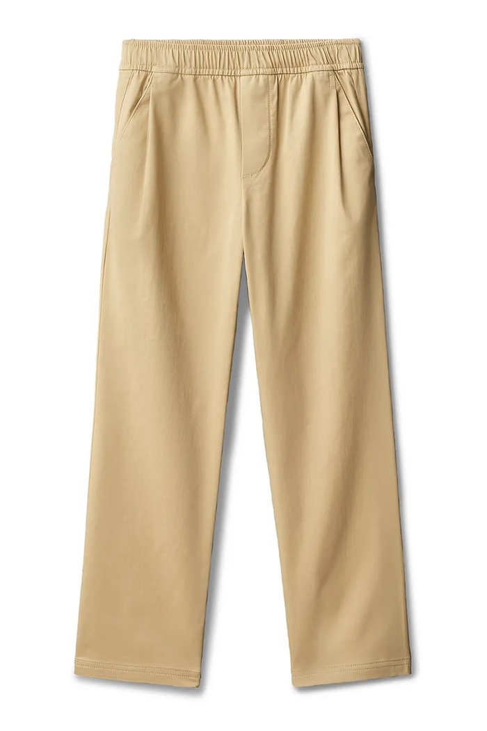Calvin Klein Jeans pantaloni copii IB0IB02604.128.176.PPY2 bej SS26