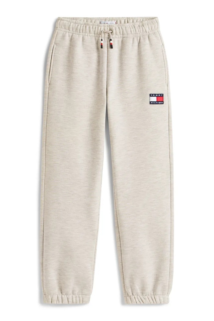 Tommy Hilfiger pantaloni de trening pentru copii KS0KS00715.128.176.PPY2 gri SS26