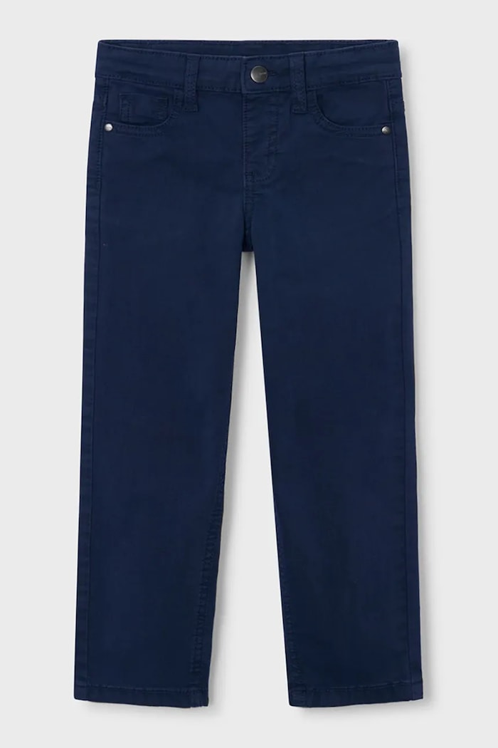 Дитячі штани Mayoral з еластаном темно-синій 505.5E.Mini.PPY2