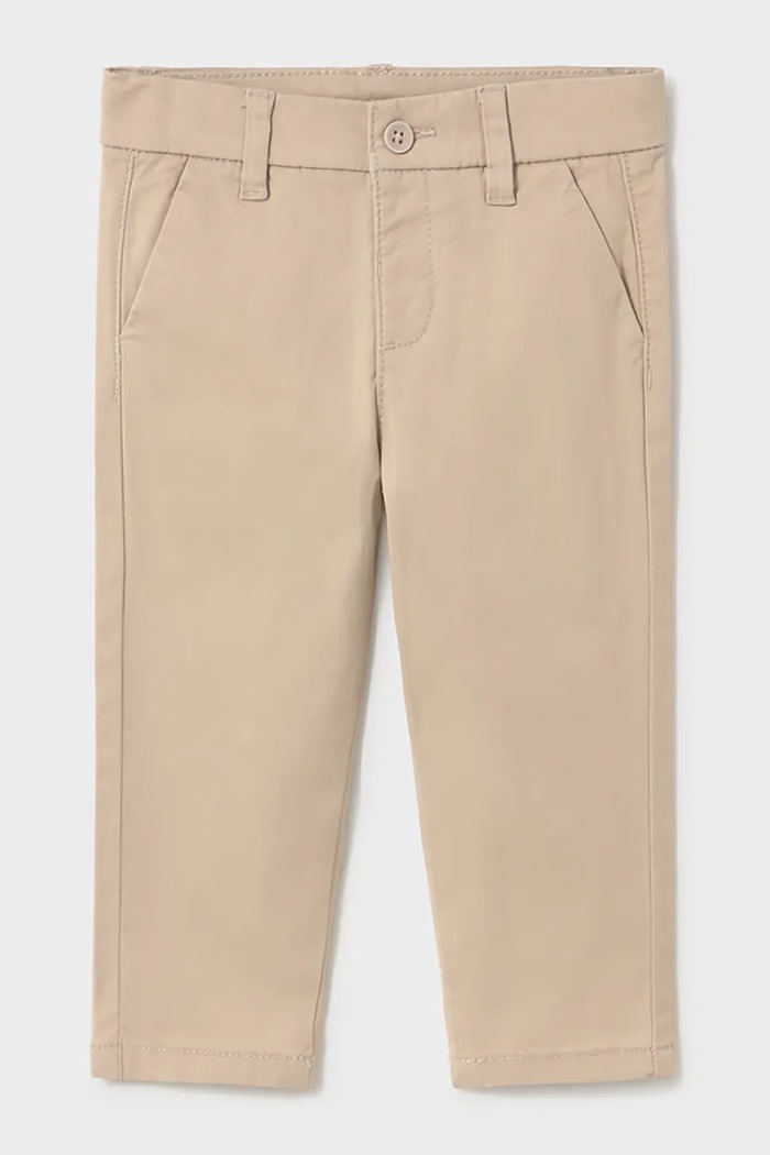 Mayoral pantaloni copii panza bej 522.3A.Baby.PPY2