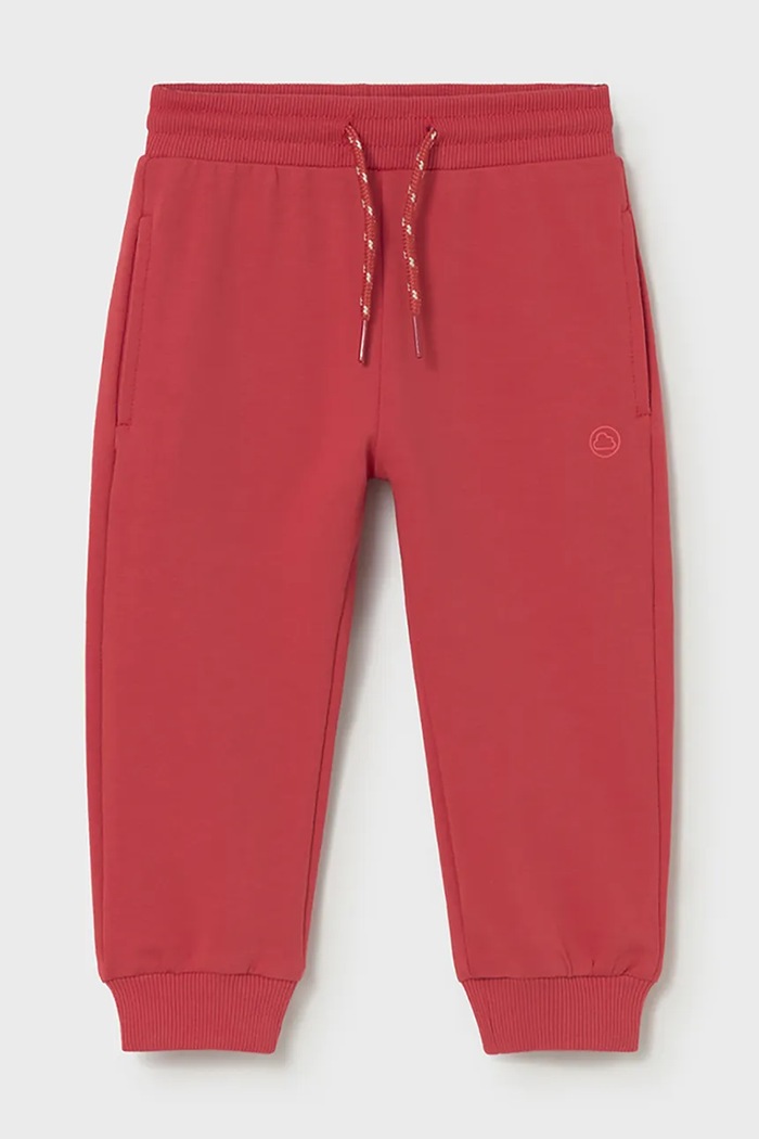 Mayoral pantaloni de trening pentru copii tricotaj rosu 711.3E.Baby.PPY2