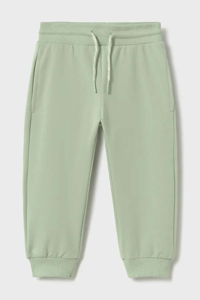 Mayoral pantaloni de trening pentru copii tricotaj verde 711.3E.Baby.PPY2