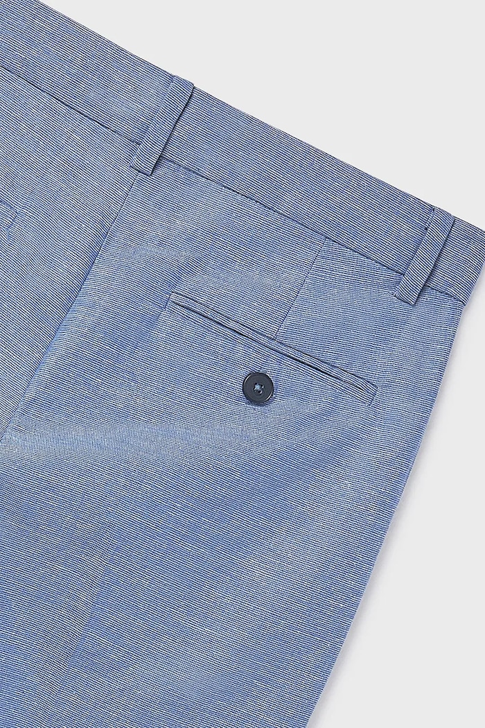 Mayoral pantaloni cu amestec de in pentru copii albastru 6562.7A.Junior.PPY2