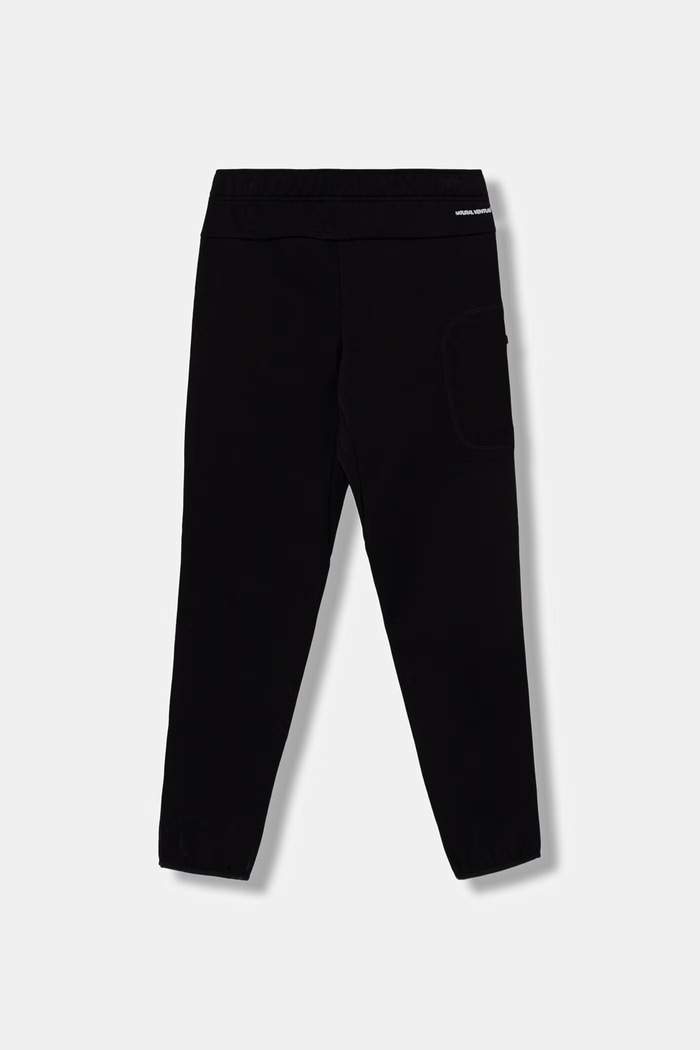 EA7 Emporio Armani spodnie dresowe dziecięce z bawełną 7B000327.AF20845 czarny SS26