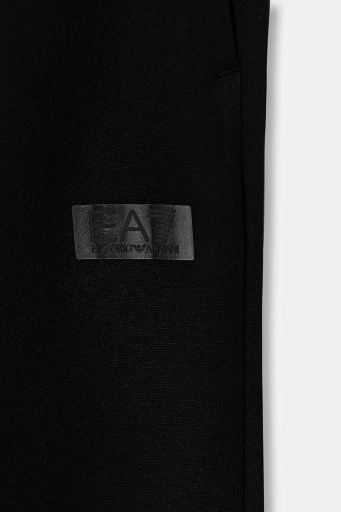 Chłopiec EA7 Emporio Armani spodnie dresowe dziecięce 7B000314.AF12660 czarny