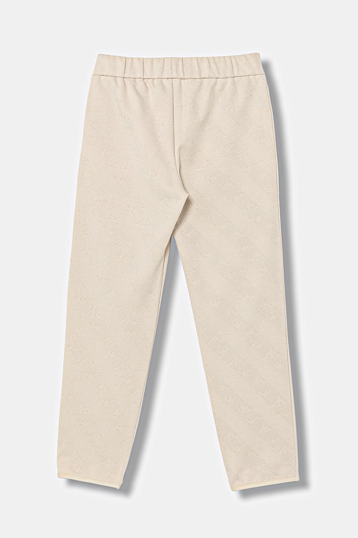 Detské nohavice Emporio Armani EB001026.AF20698 béžová SS26