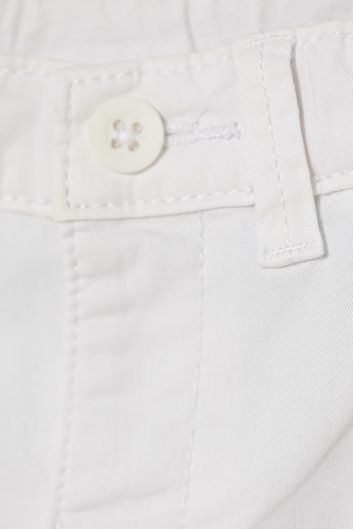 Băieți Mayoral Newborn pantaloni bebe 1597.1M.Newborn.PPY2 alb
