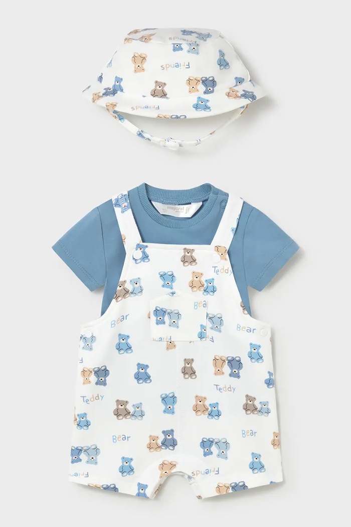 Mayoral Newborn compleu bebe panza albastru 1624.1Q.Newborn.PPY2