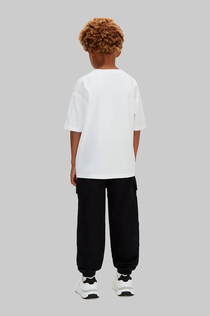 Calvin Klein Jeans spodnie dresowe dziecięce bawełniane czarny LVCKSJC33B.128.176.PPY2