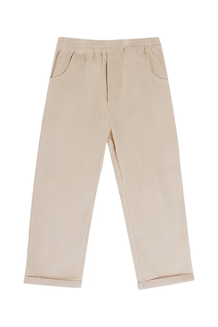 Donsje pantaloni copii Olb Trousers 4114200 bej SS26