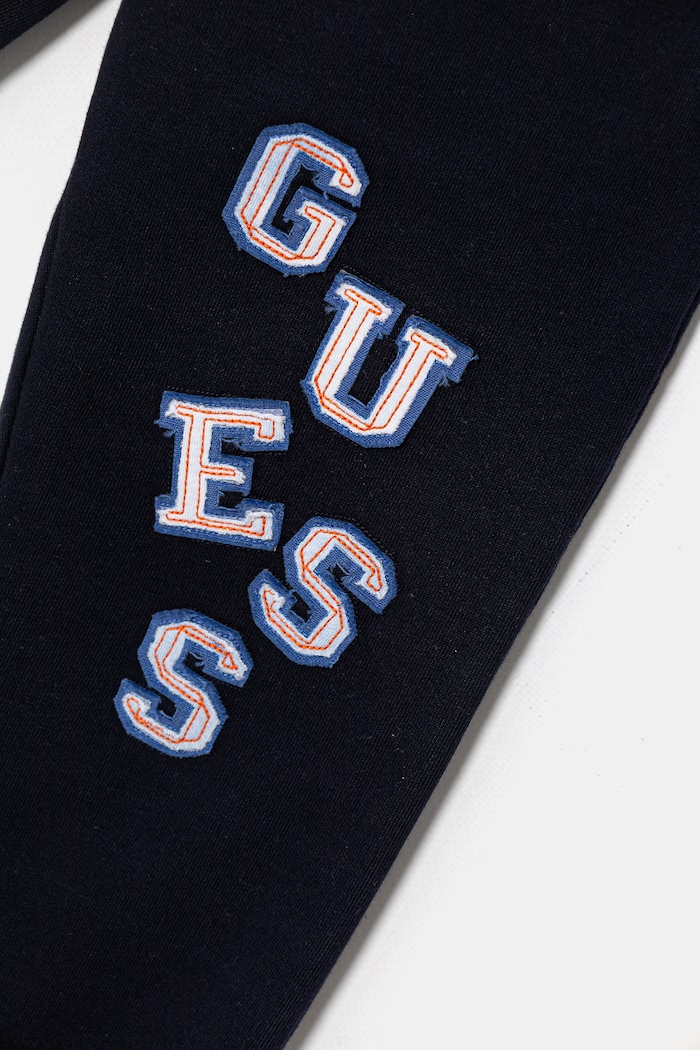 Chłopiec Guess spodnie dresowe bawełniane dziecięce N6GB00.KA6R4.PPY2.M granatowy