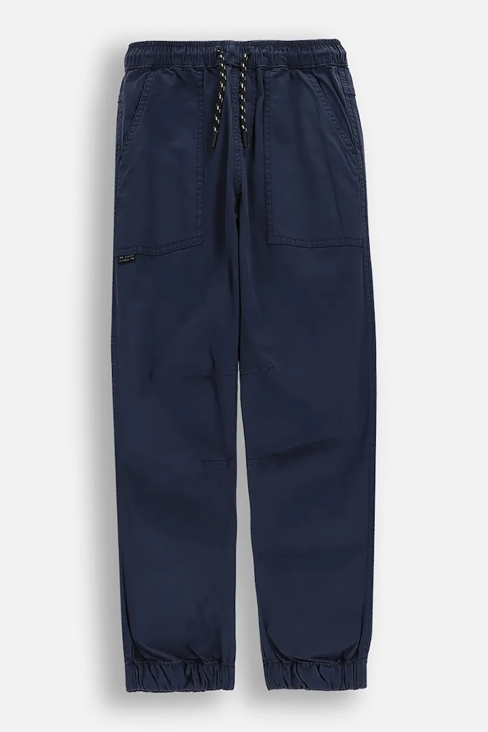 Coccodrillo Pantaloni copii cu bumbac albastru WC6119102CTB