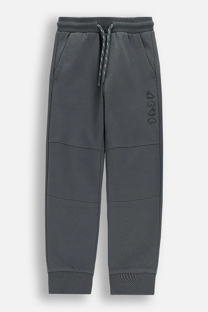 Coccodrillo pantaloni de trening pentru copii din bumbac gri WC6120104NBK