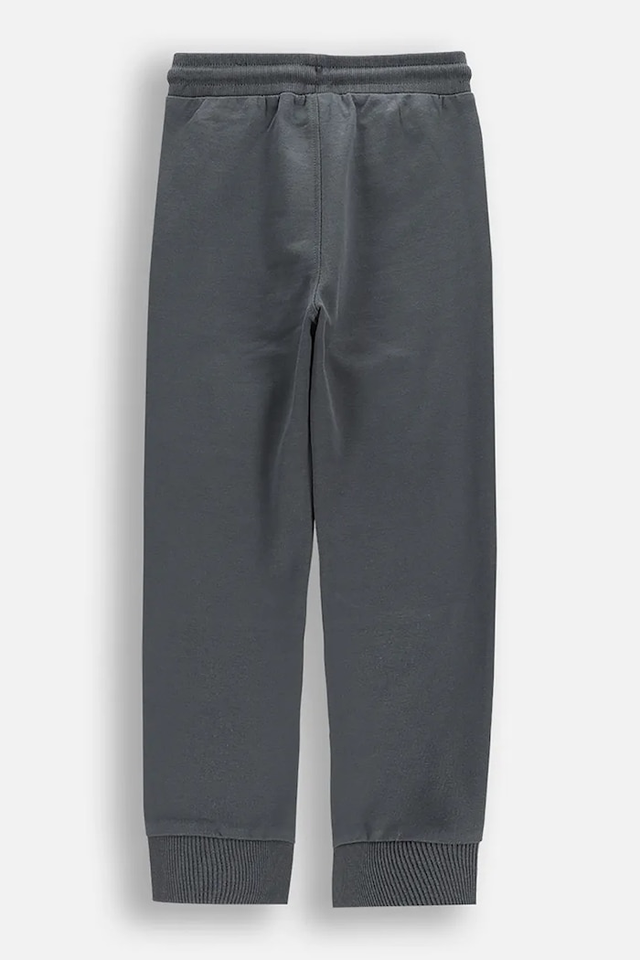 Coccodrillo pantaloni de trening pentru copii din bumbac WC6120104NBK gri SS26